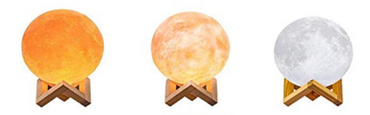 Luchtbevochtiger en Lamp in Een: Moon Air Purifier Modern Design