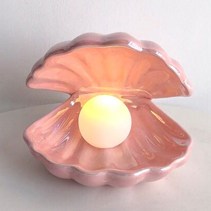 Schelpenlamp Parel Chique Zee-inspiratie - Mode Vibes