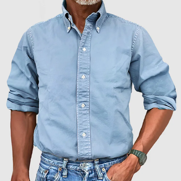 Heren Overhemd Lange Mouwen Olaf Design