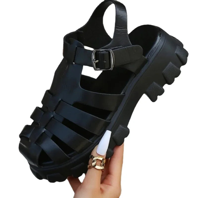Dames Sandalen Vintage Stijl Comfortabele Zomer Schoenen