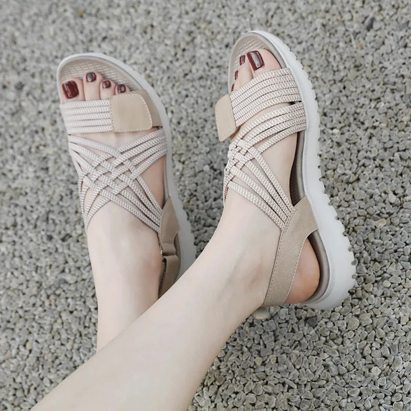 Zomerse Comfortabele Plus Size Sandalen voor Vrouwen