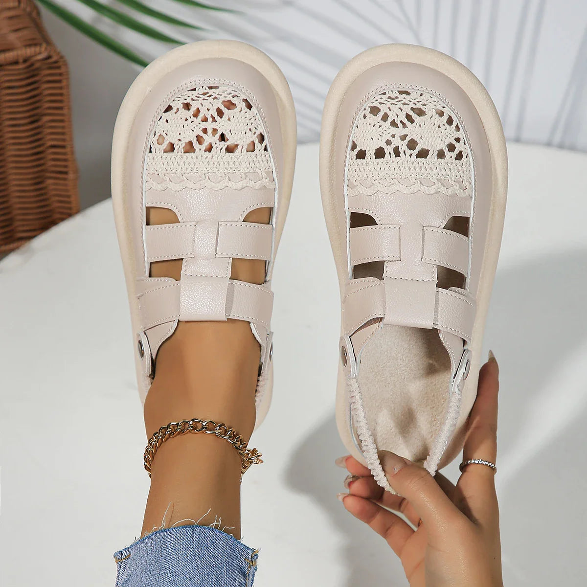Luxia Zomer Platform Sandalen
