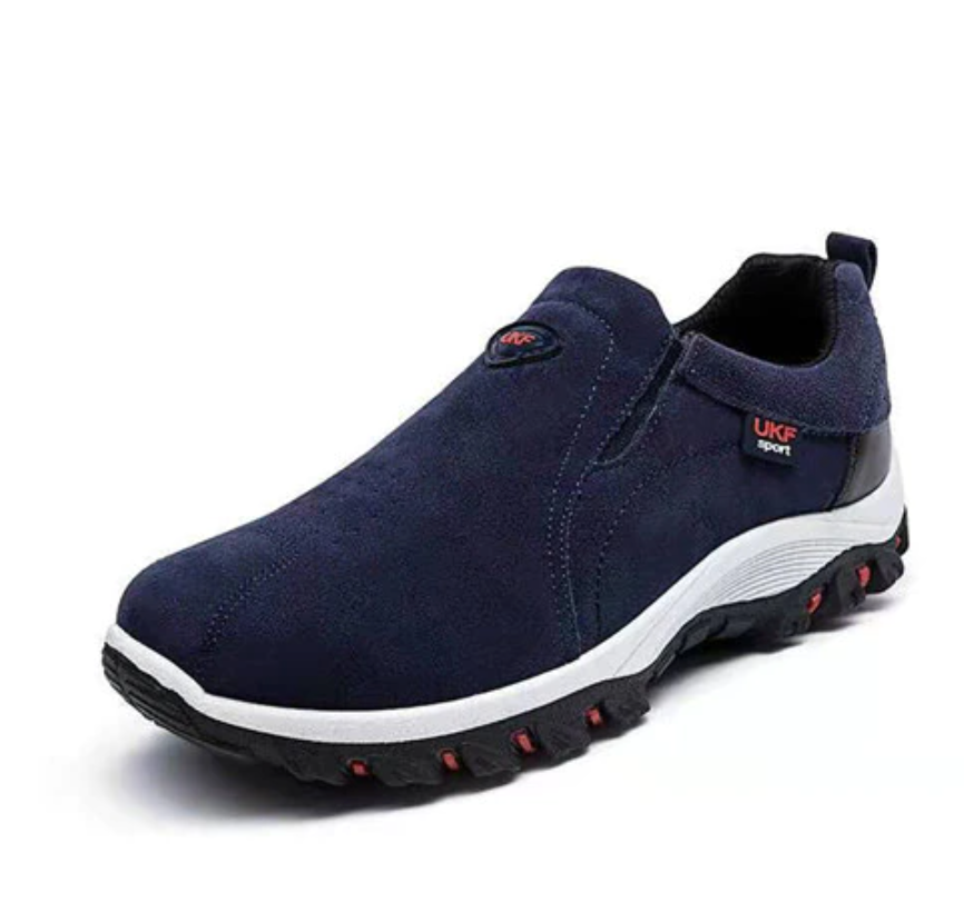 Comfortabele Wandelschoenen voor Heren – Slip-On met Schokdemping