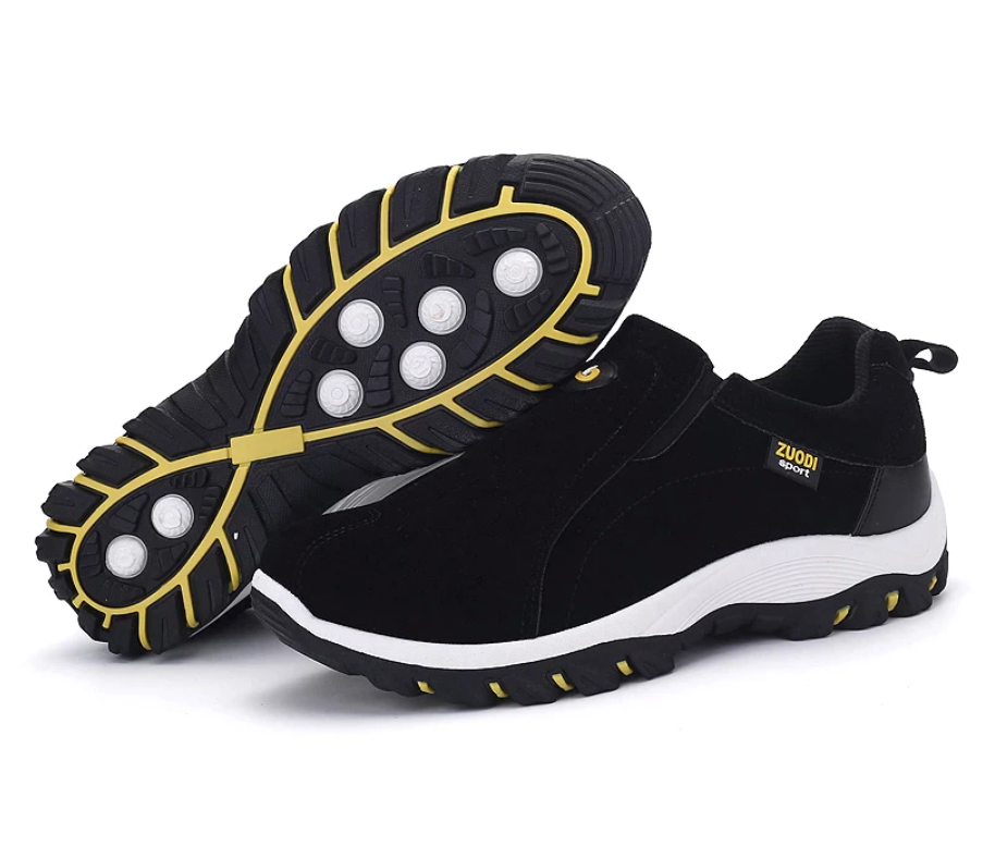 Comfortabele Wandelschoenen voor Heren – Slip-On met Schokdemping
