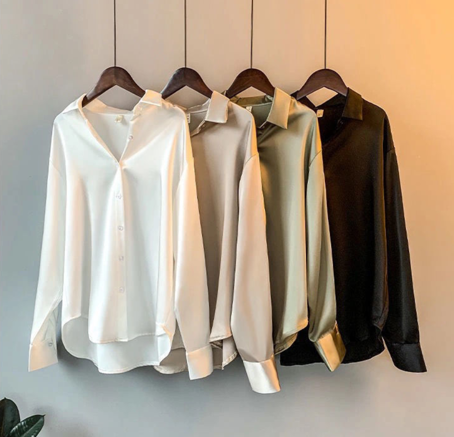 Zijden Blouse voor Dames Klassiek en Elegant