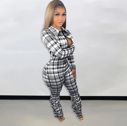 Jurk Jumpsuit Vrouwelijk Chic Uniek Design