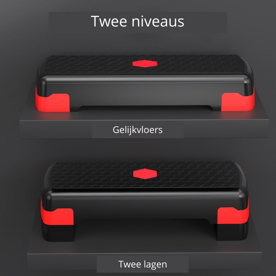 Fitness Step Verstelbaar voor Thuis Workout