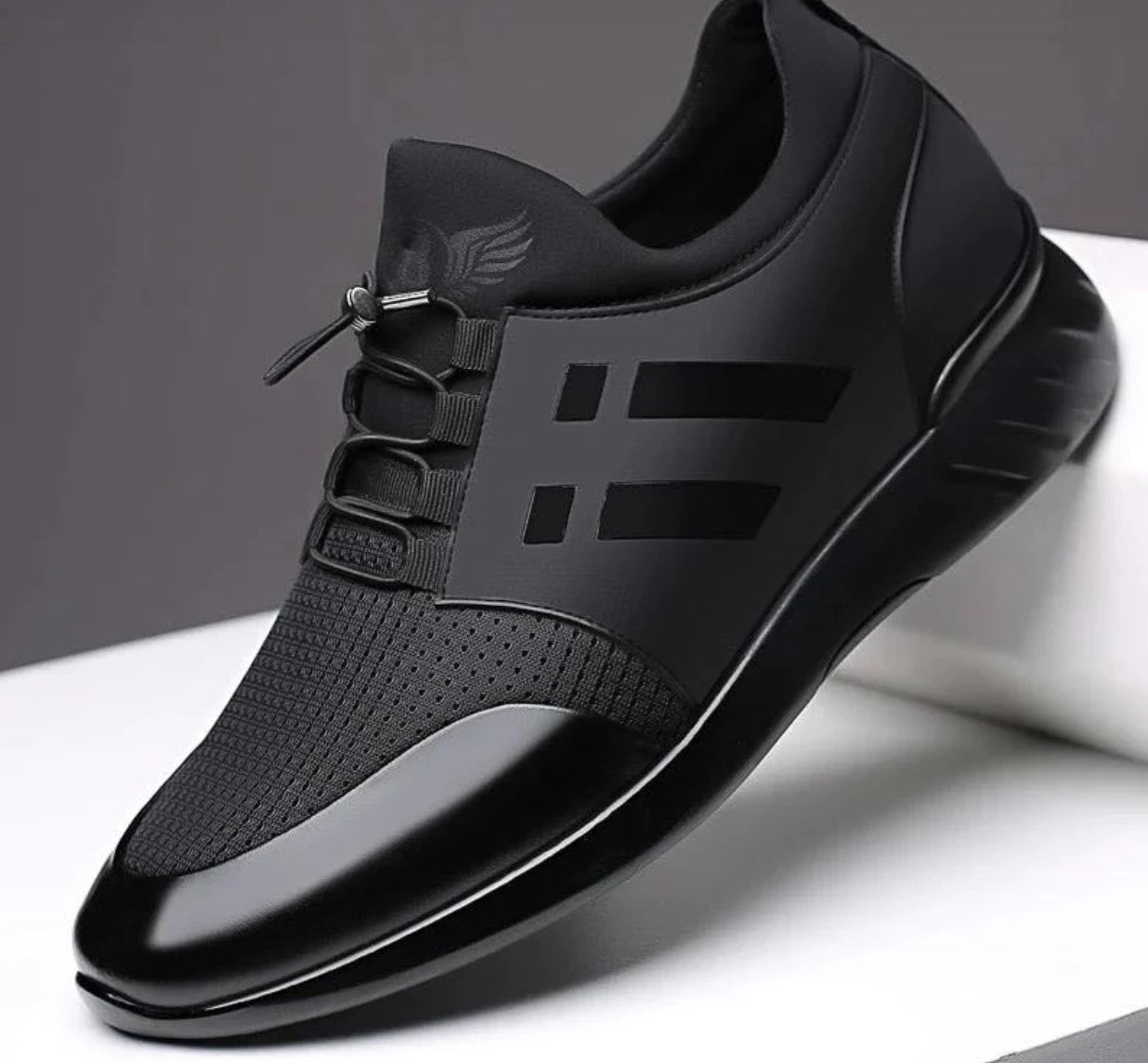 Comfortabele Orthopedische Leren Herenschoenen Premium