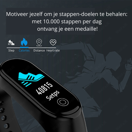 Bluetooth Smartwatch Met Hartslagmeter en GPS