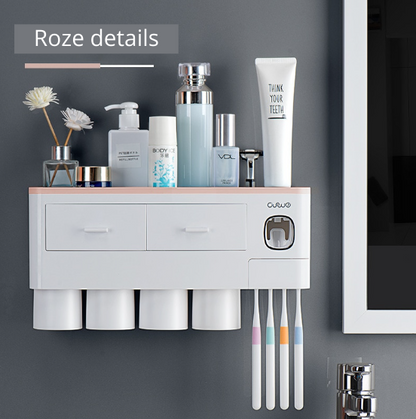 Badkamer Accessoire Set Met Dispenser en Houder