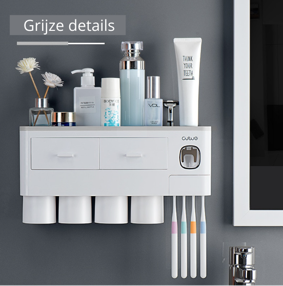 Badkamer Accessoire Set Met Dispenser en Houder