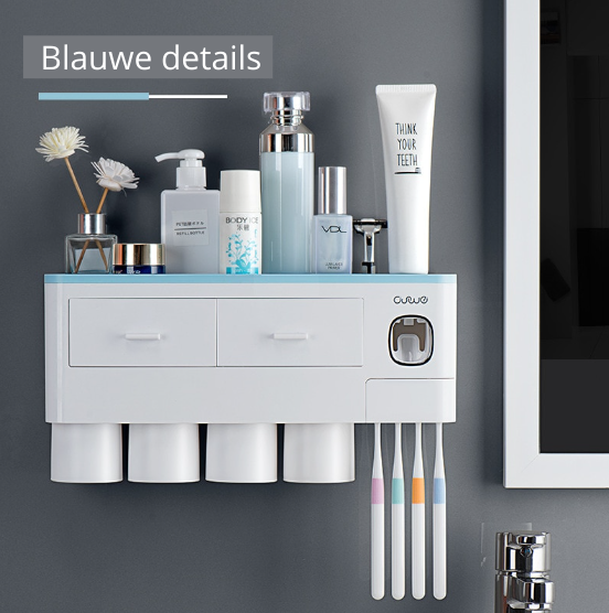 Badkamer Accessoire Set Met Dispenser en Houder