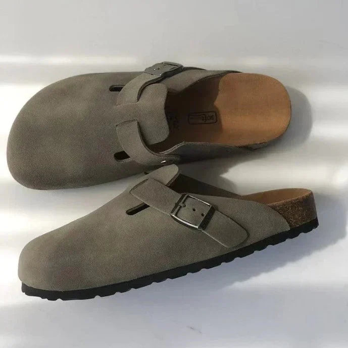 Premium unisex nahkaiset boston sandaalit: tyyliä ja laatua samassa-kengät-EmiyoSuomi