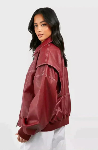 Elena | bomber in pelle