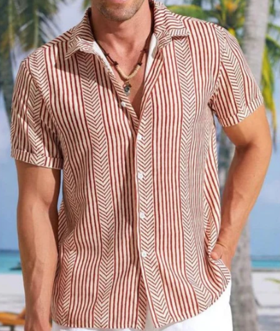 Overhemd Amos Trendy Luchtig en Ademend