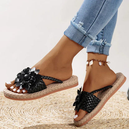 Boho Mocassins Geweven Comfortabel Zomerschoenen