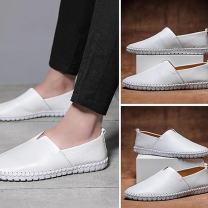 Stijlvolle Loafers Marvin Comfortabel Leer