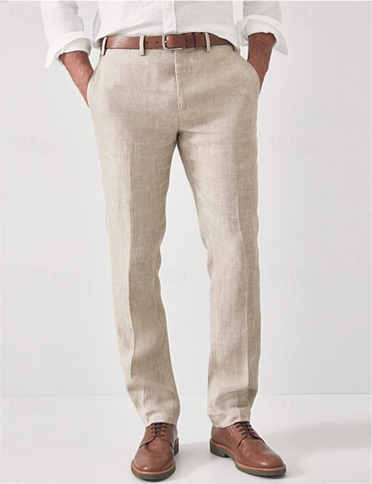 Linnen Herenbroek Comfortabel Zomerse Stijl - Mode Vibes