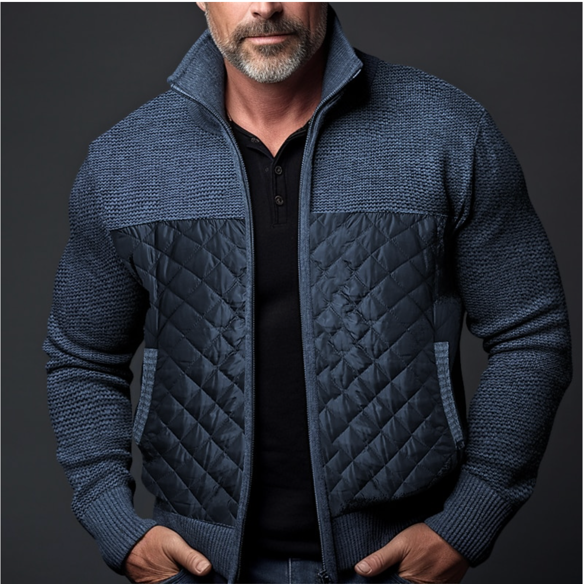 Casual Herenjas voor Herfst & Winter – Warm & Comfortabel