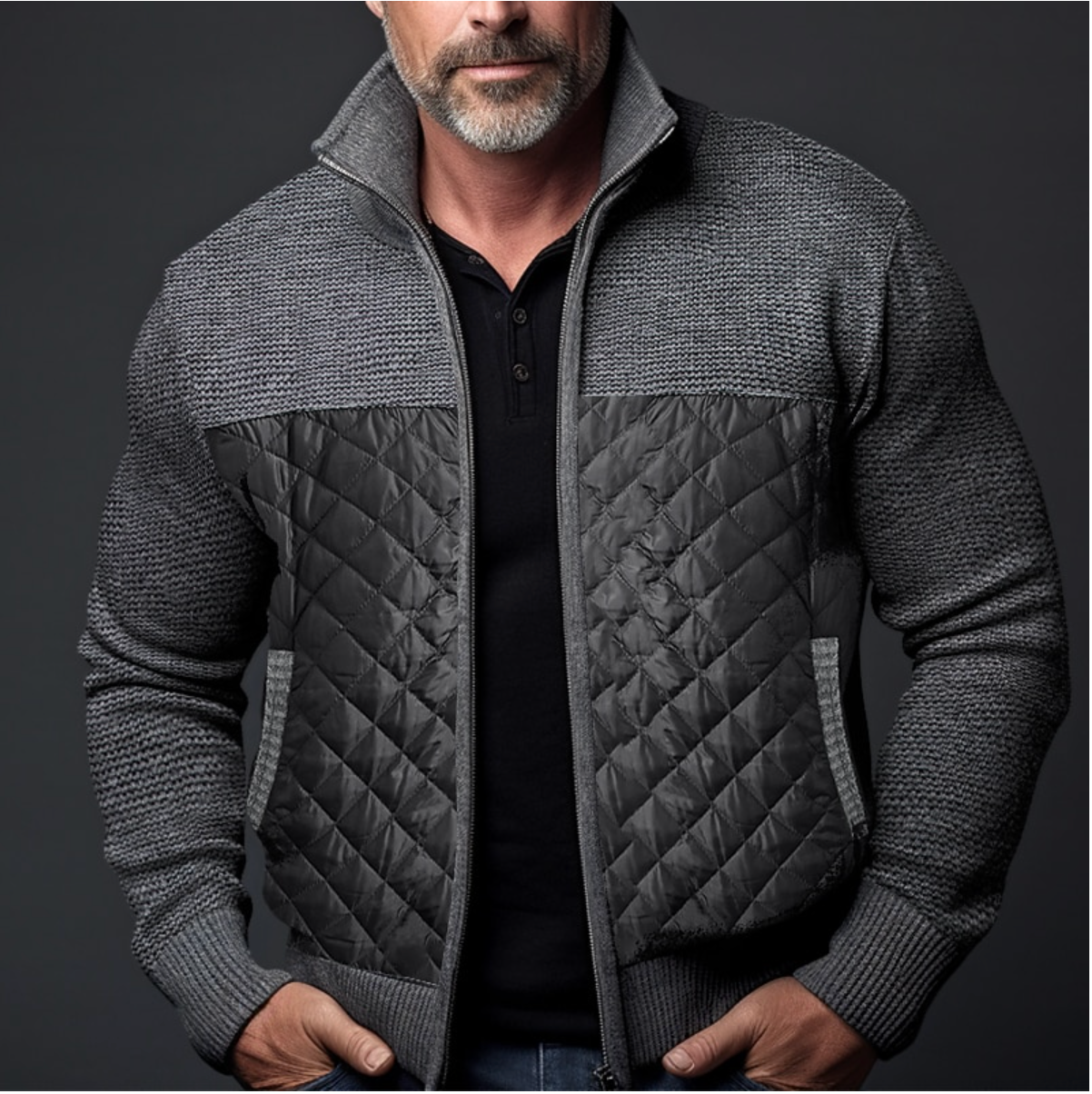 Casual Herenjas voor Herfst & Winter – Warm & Comfortabel