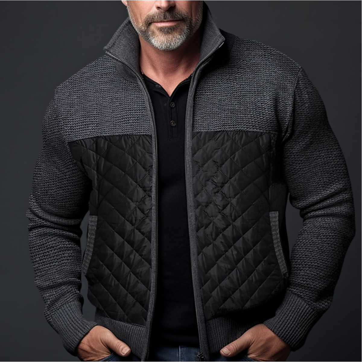 Casual Herenjas voor Herfst & Winter – Warm & Comfortabel