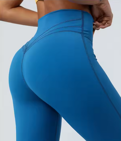 Allegra | Leggings svasati con scollo a V