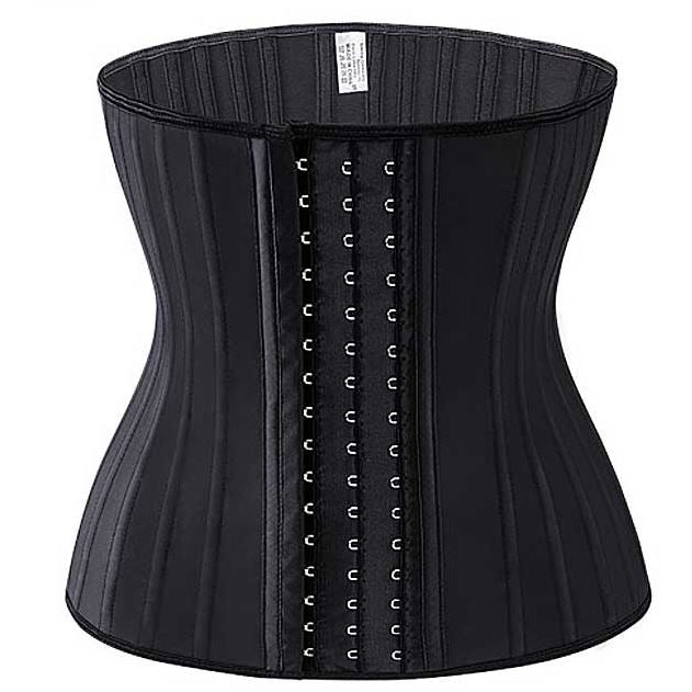Luxe Taille Trainer Corset met Latex voor Buikverlies - Mode Vibes