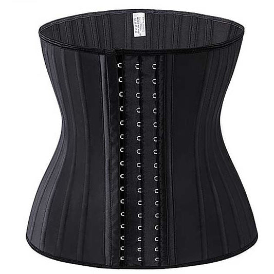 Luxe Taille Trainer Corset met Latex voor Buikverlies - Mode Vibes