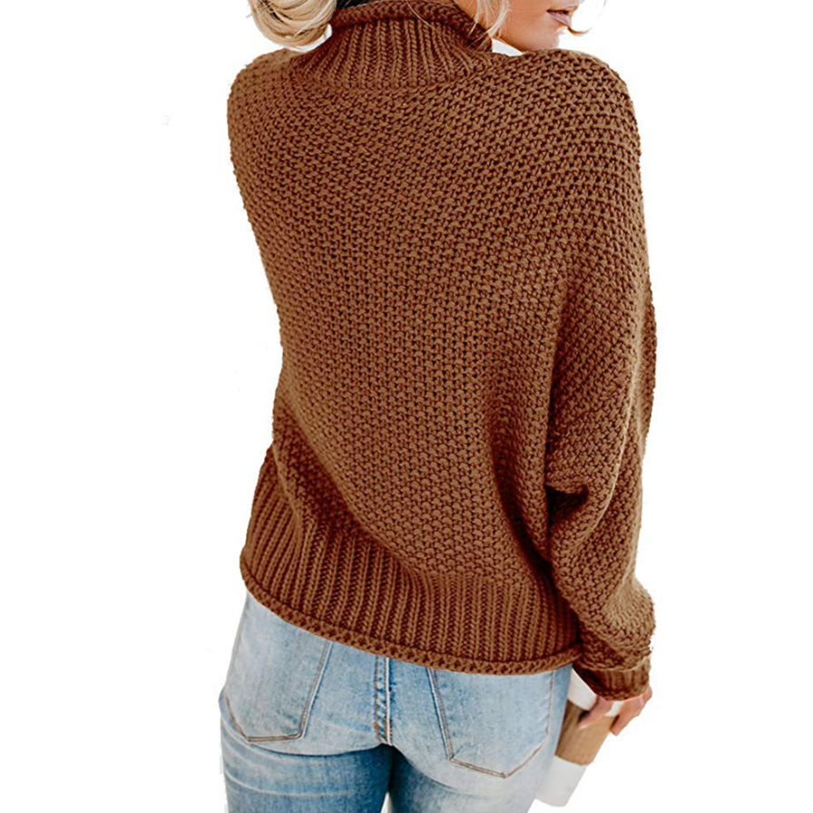Laura | Maglione lungo lavorato a maglia