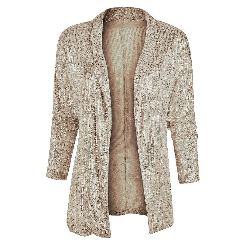 Glitter Vest voor Vrouw met Pailletten
