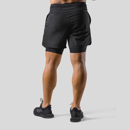 Sportbroek 2-in-1 Trainingsbroek voor Mannen Workout