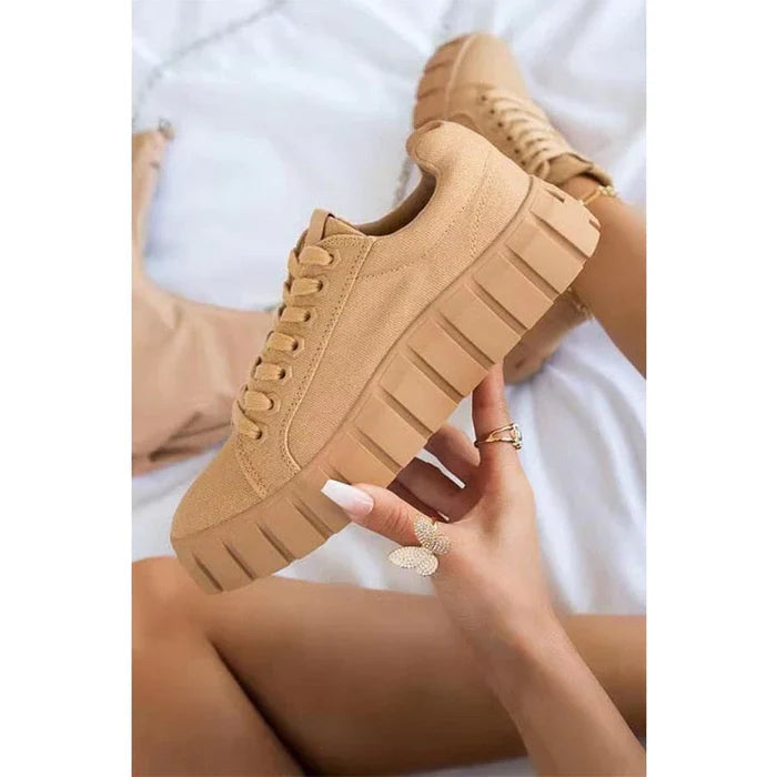 Dames Sportschoenen met Steunzool Comfortabel Looppas