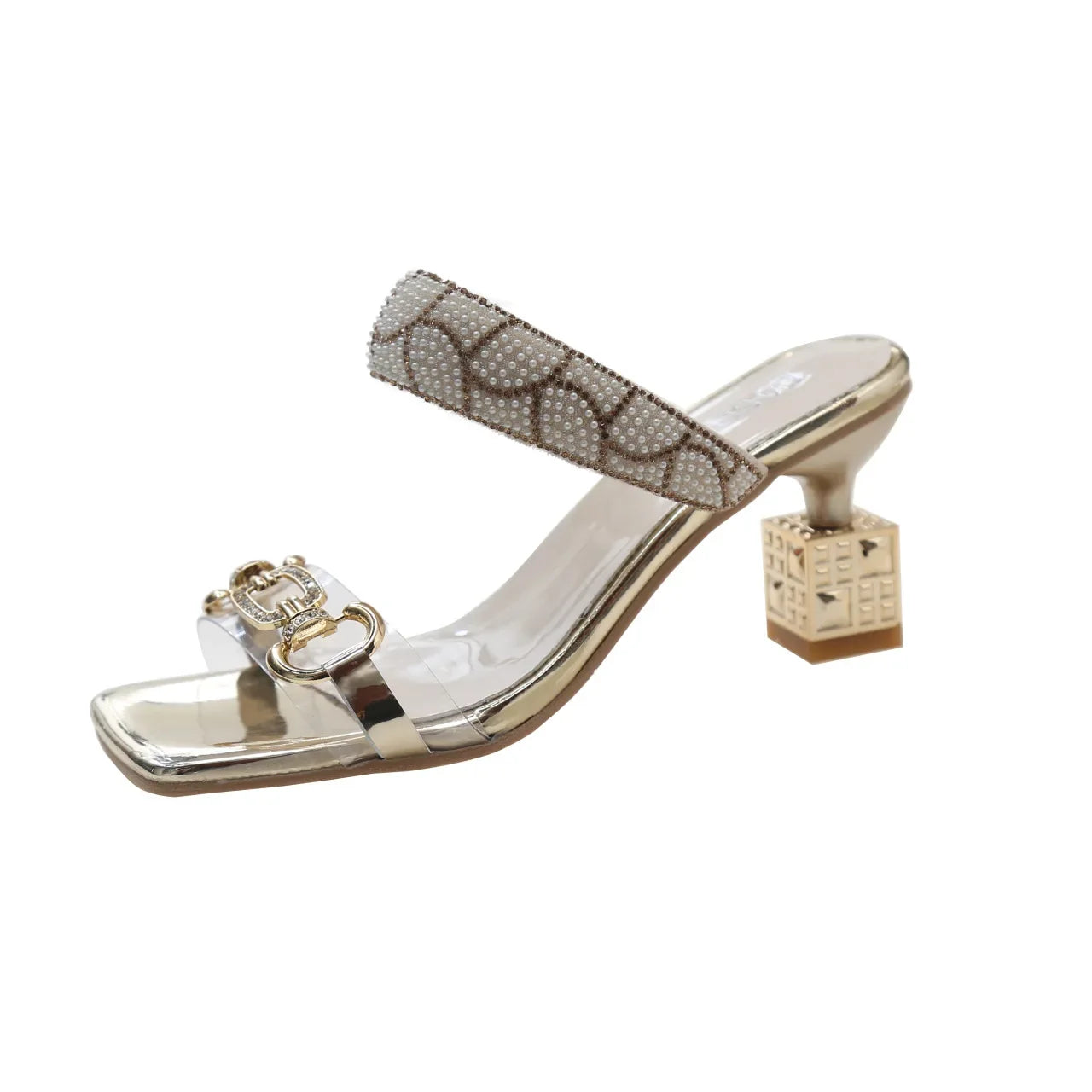 Auroria Glanzende Zomer Sandalen