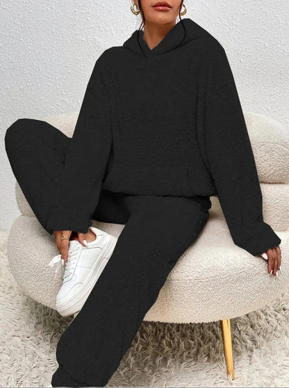 Dames Lounge Set Zacht met Hoodie en Broek