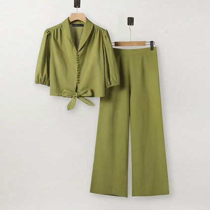 Vrouwelijke Mode Set Stijlvol en Elegaat