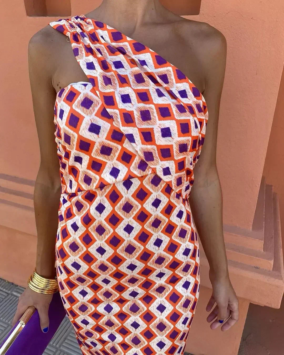 Dames Midi-jurk Elegant Model