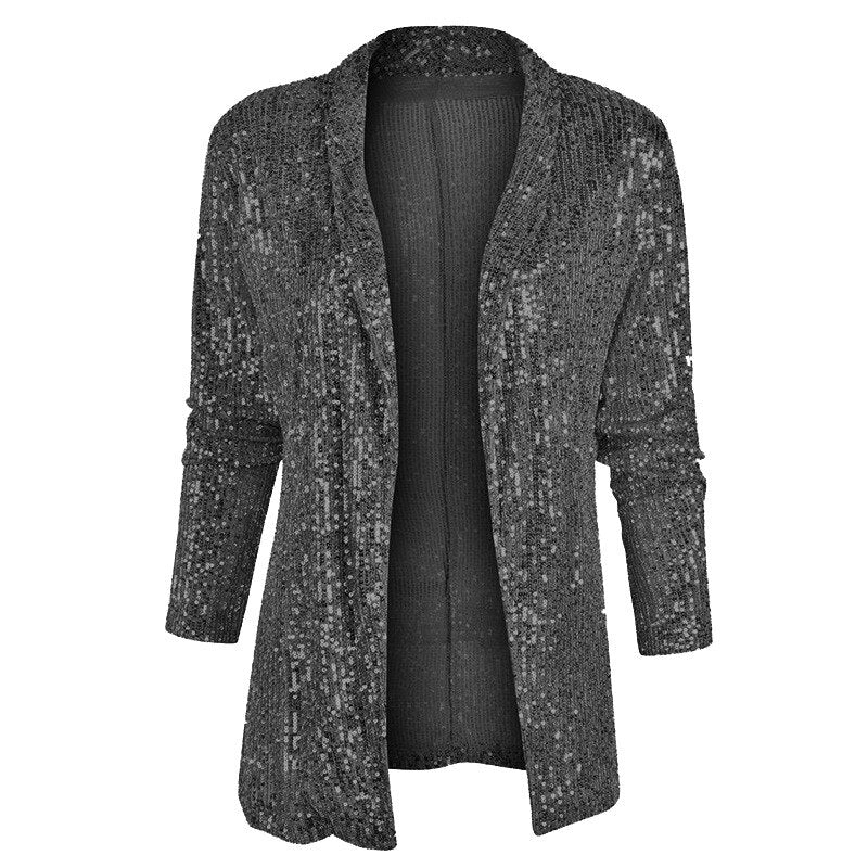 Glitter Vest voor Vrouw met Pailletten