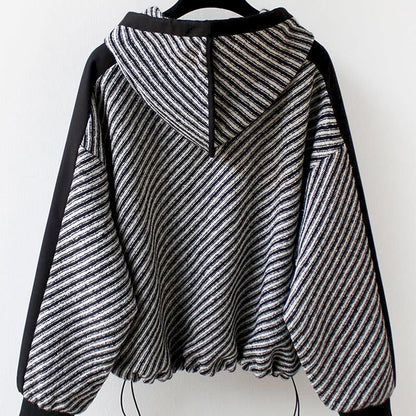 Gestreepte Hoodie Faye voor Dames