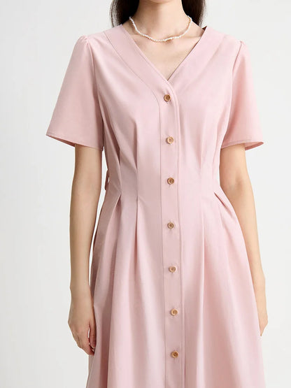 KustKoningin Roze Zomerjurk