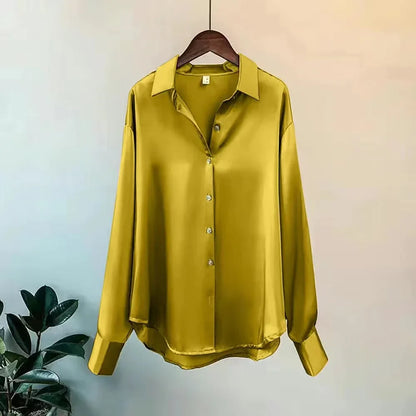 Koreaans Shirt Lange Mouwen casual Knit Stijl