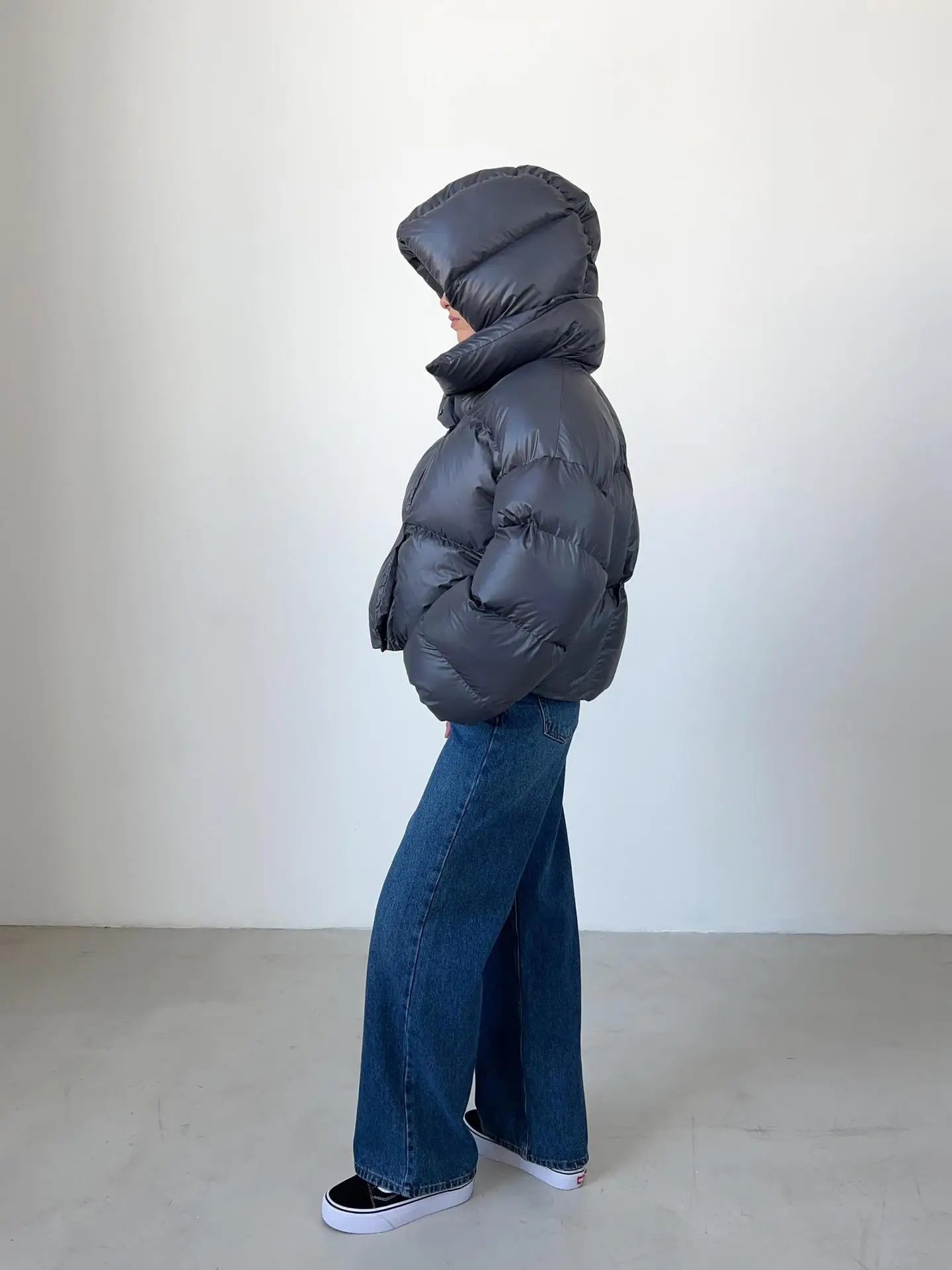 Dames Pufferjas Gewatteerd Oversized Warm en Trendy