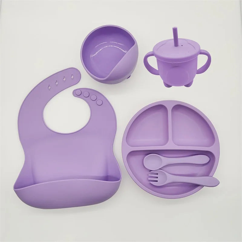 Silicone Baby Eetset Zacht en Veilig