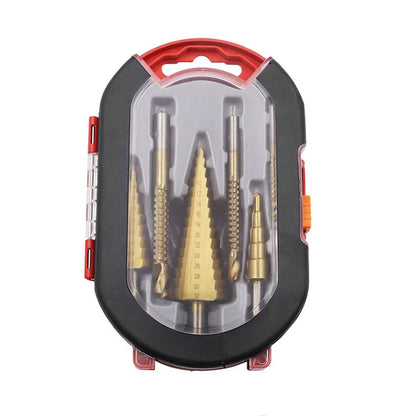 Titanium Boorset 6-delige Set voor Metaal en Hout