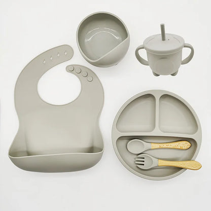 Silicone Baby Eetset Zacht en Veilig