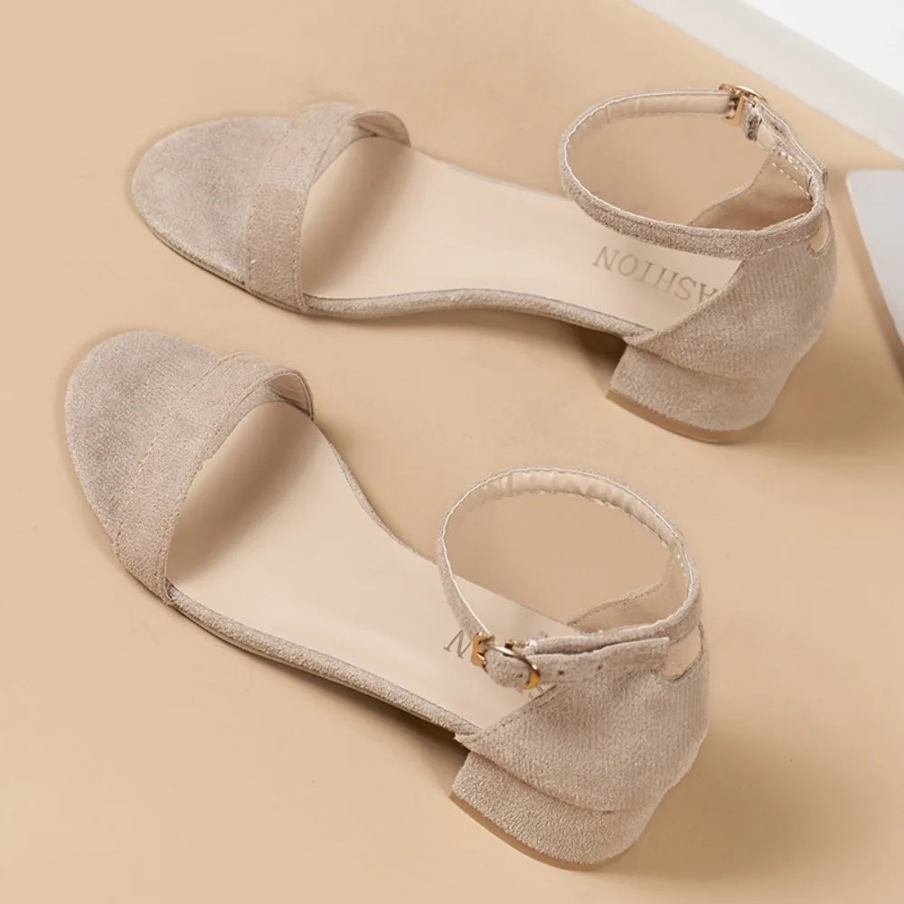 LuxeLijn Beige Hakken