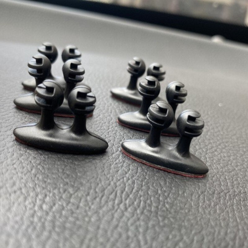 Kabelhangers 5 Stuks - Opgemaakte Oplaadkabels voor Bureau en Thuis
