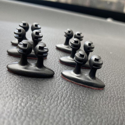 Kabelhangers 5 Stuks - Opgemaakte Oplaadkabels voor Bureau en Thuis