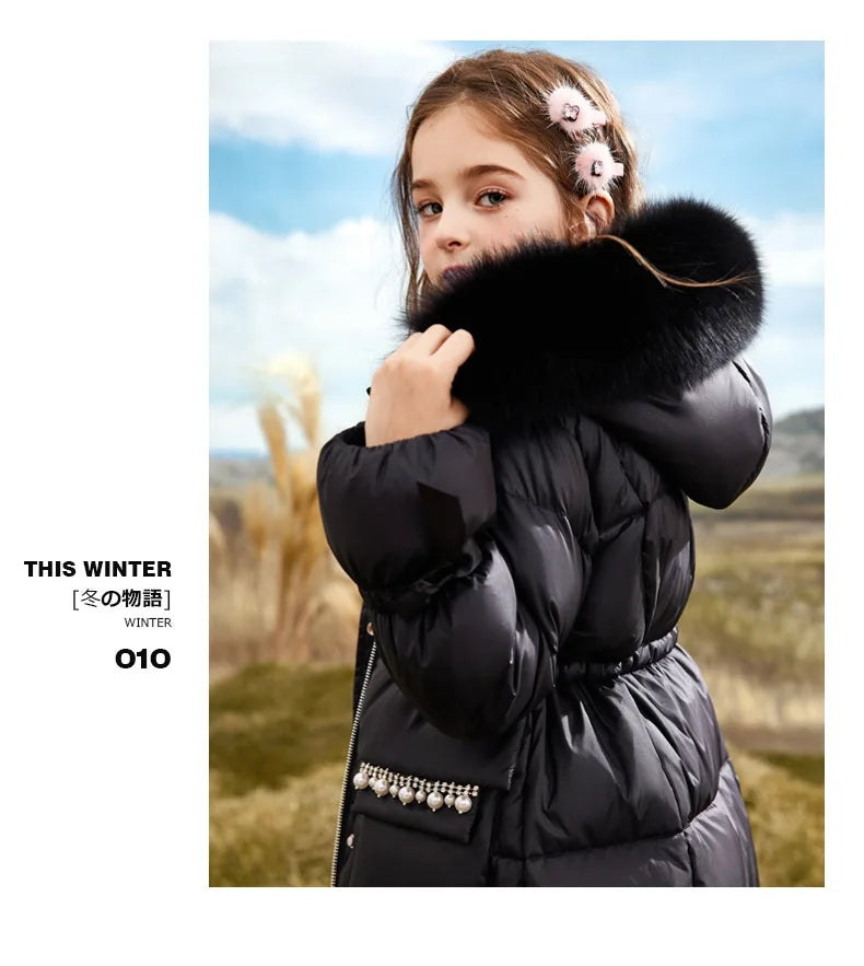 Meisjes Winterjas Elina Warm en Waterdicht