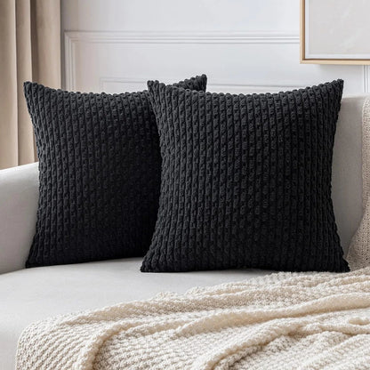 Kussenhoezen Velours Boho Stijl Corduroy