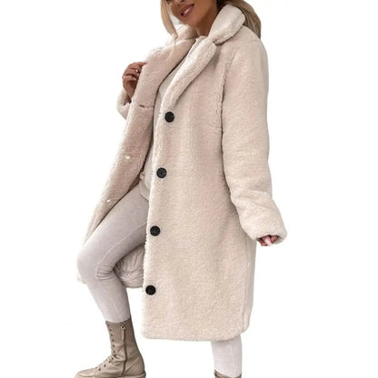 Dames Teddy Jas – Zachte Warme Winterjas